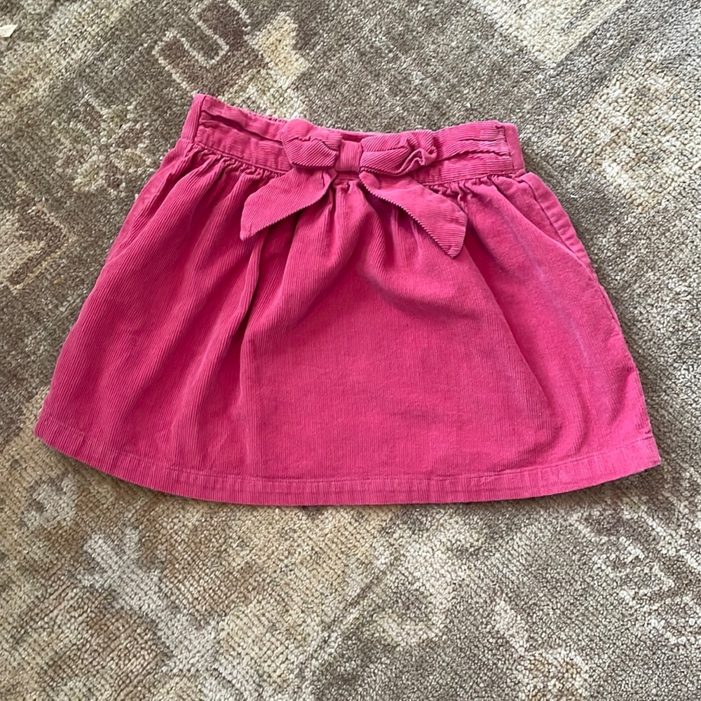 Hannah Anderson pink corduroy skirt sz 5 /110cm